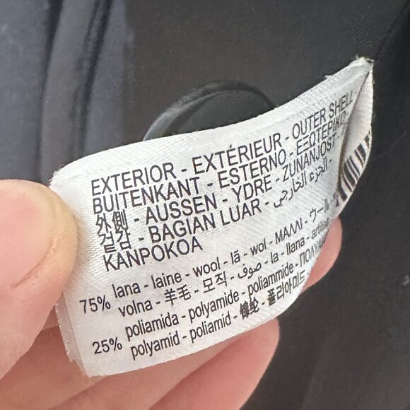 Zara Manteco 75% wool coat - size XS - new condition - Picture 3 of 10